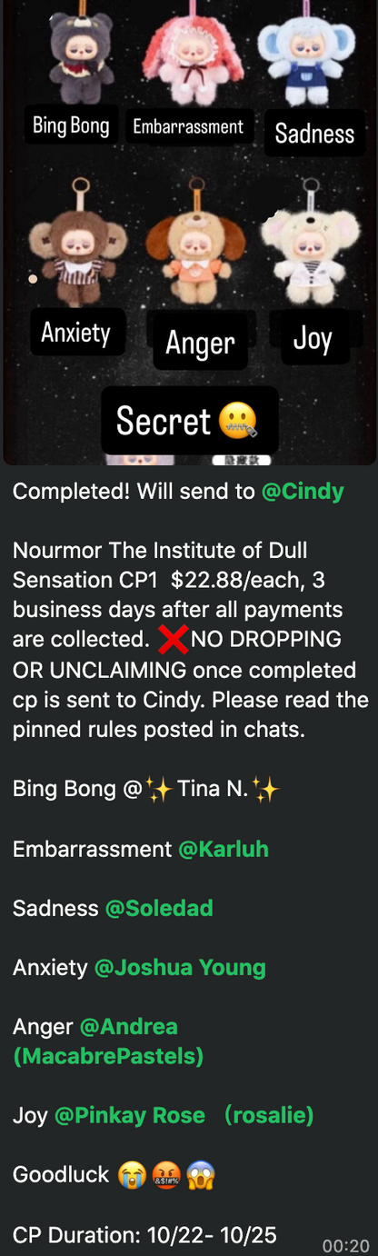 CP1 Nourmor The Institute of Dull Sensation 1025