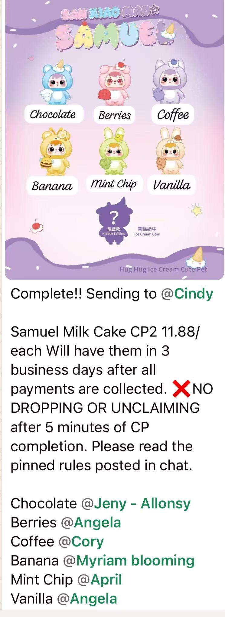 CP2 Samuel Milk Cake 1025