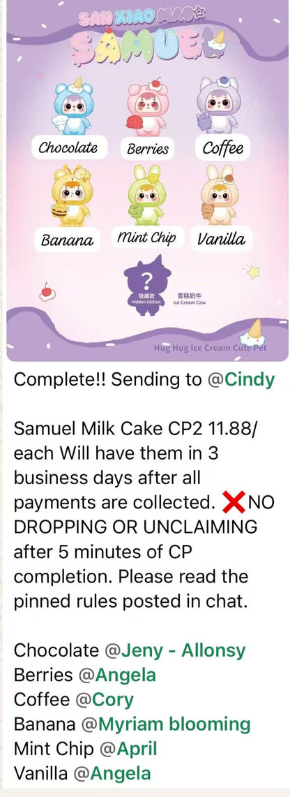 CP2 Samuel Milk Cake 1025