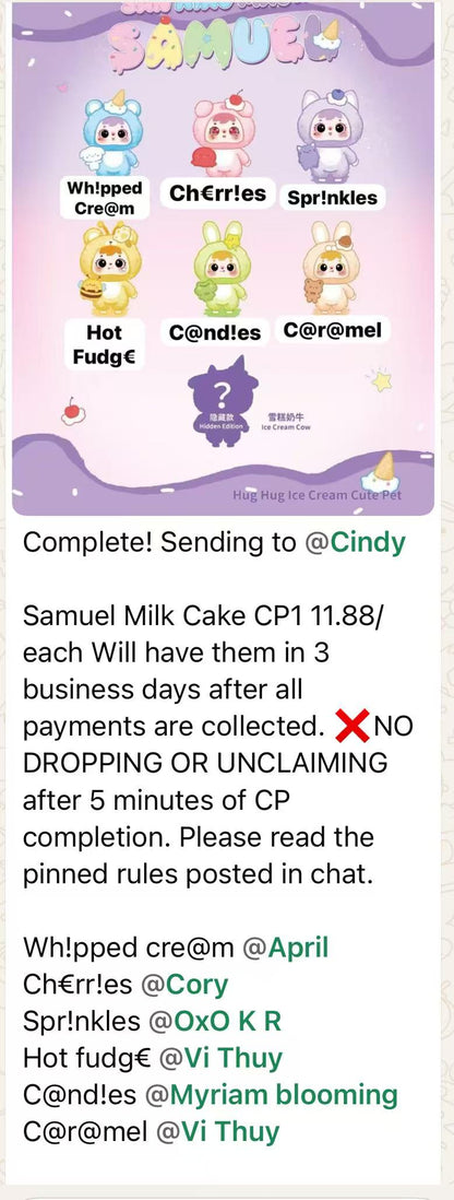 CP1 Samuel Milk Cake 1025