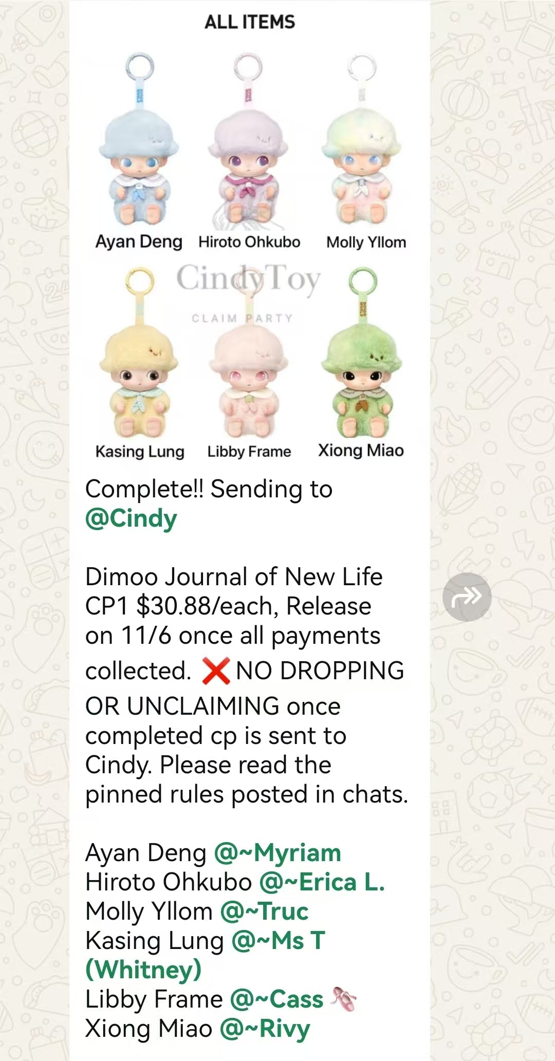 CP1  Dimoo Journal of New Life 11.3