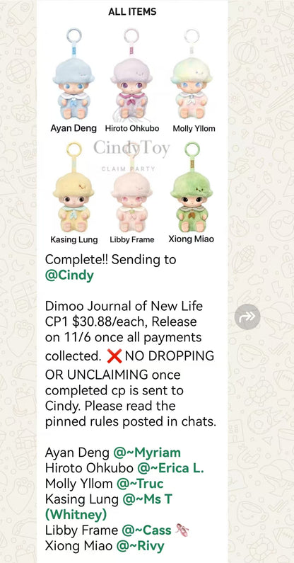 CP1  Dimoo Journal of New Life 11.3