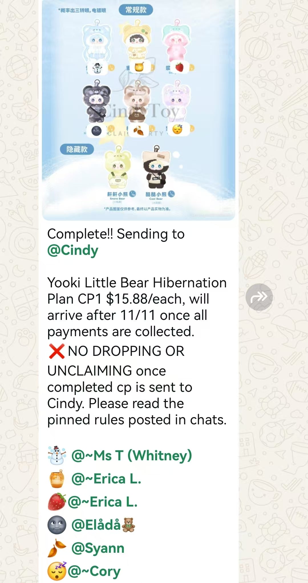 CP1 Yooki Little Bear Hibernation Plan 11.3