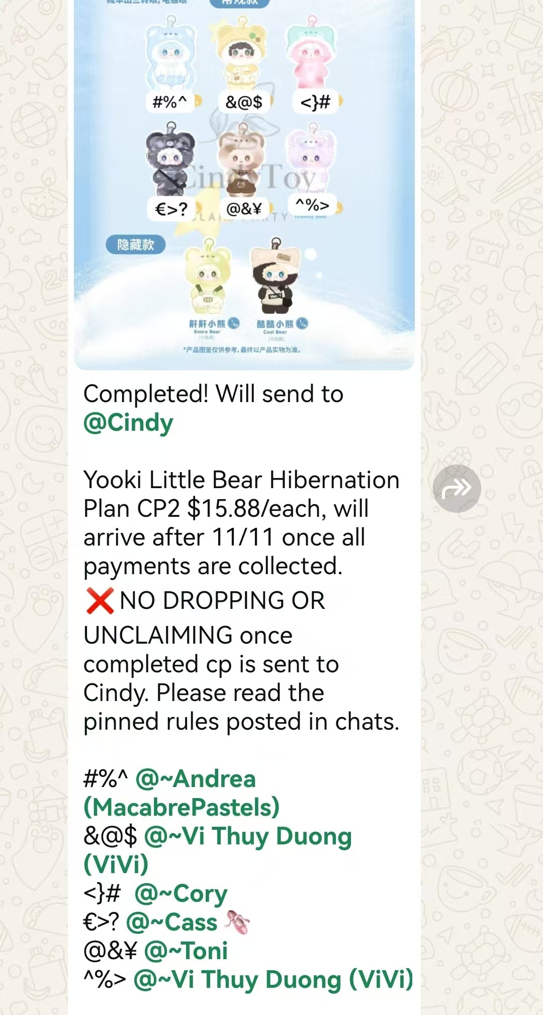 CP2 Yooki Little Bear Hibernation Plan 11.3