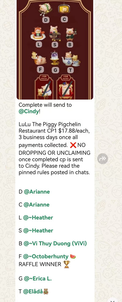 CP1  LuLu The Piggy Pigchelin Restaurant  11.4