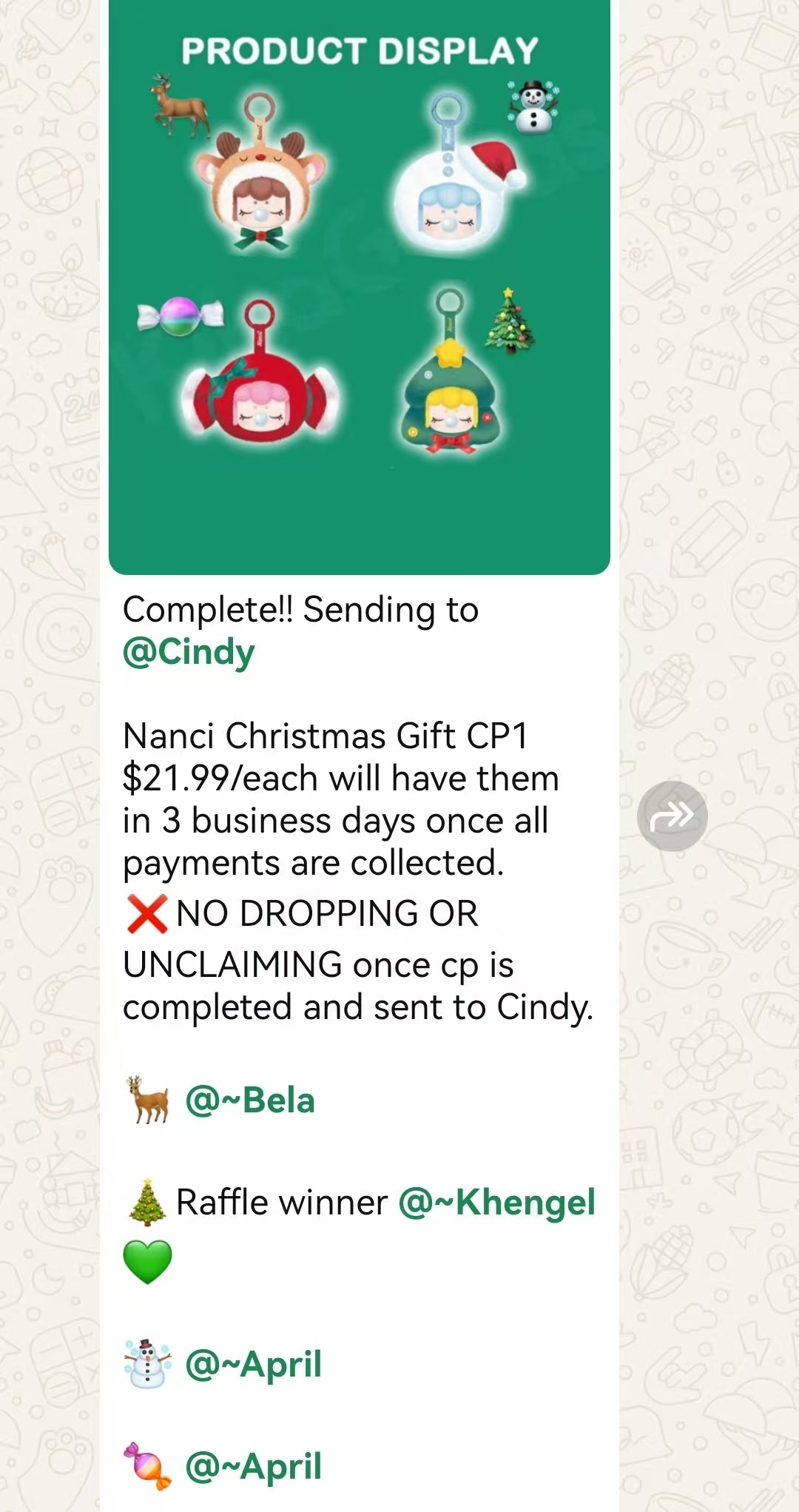 CP1 Nanci Christmas Gift 11.11