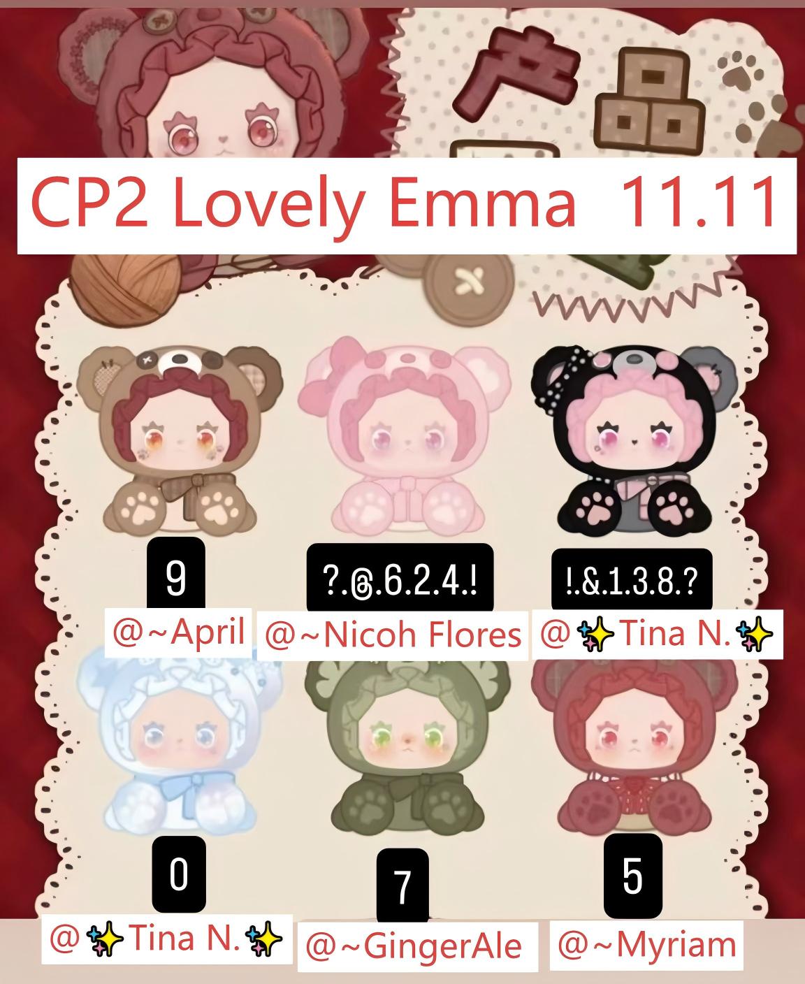 CP2 Lovely Emma  11.11