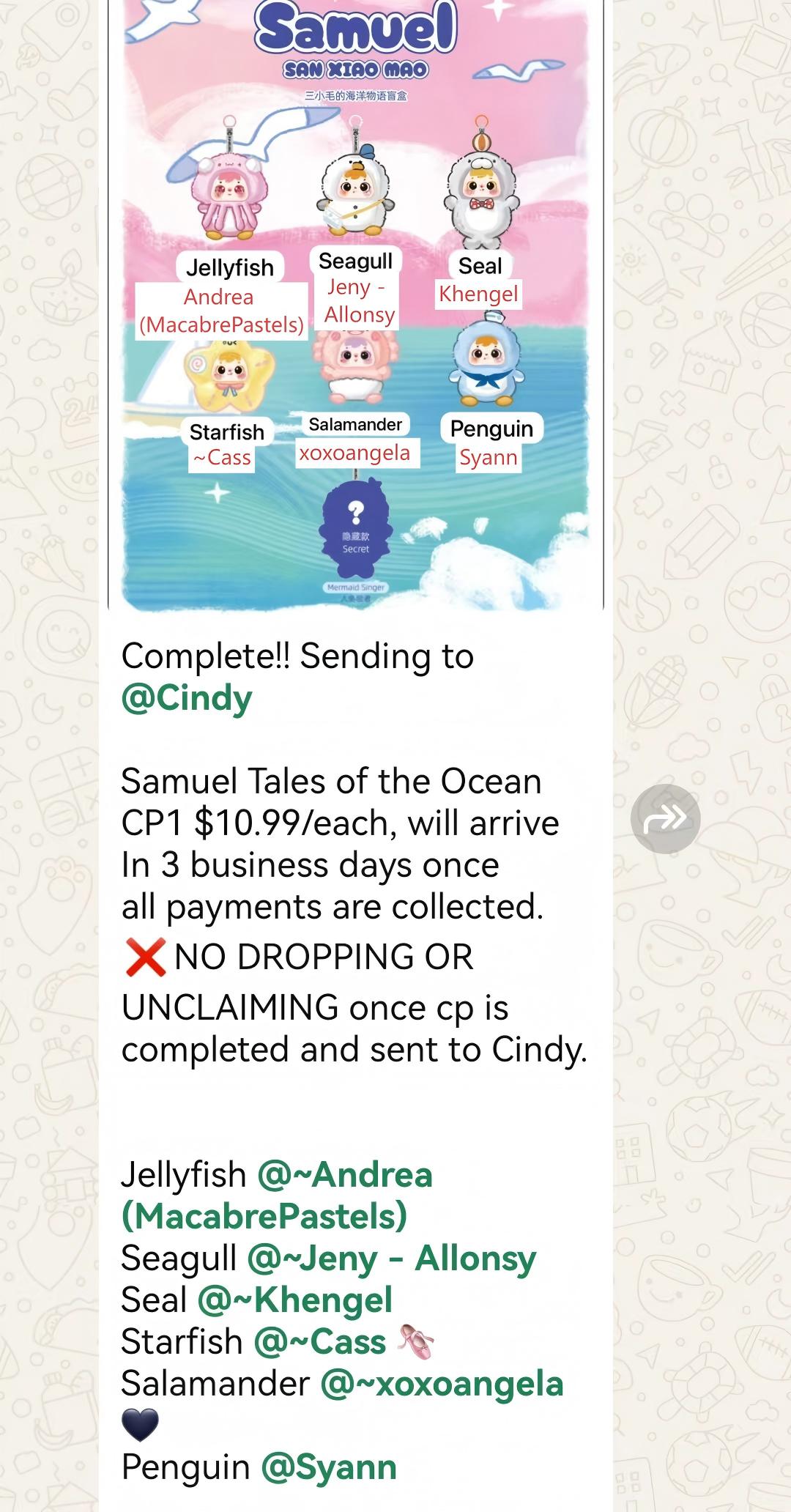 CP1 Samuel Tales of the Ocean 11.13