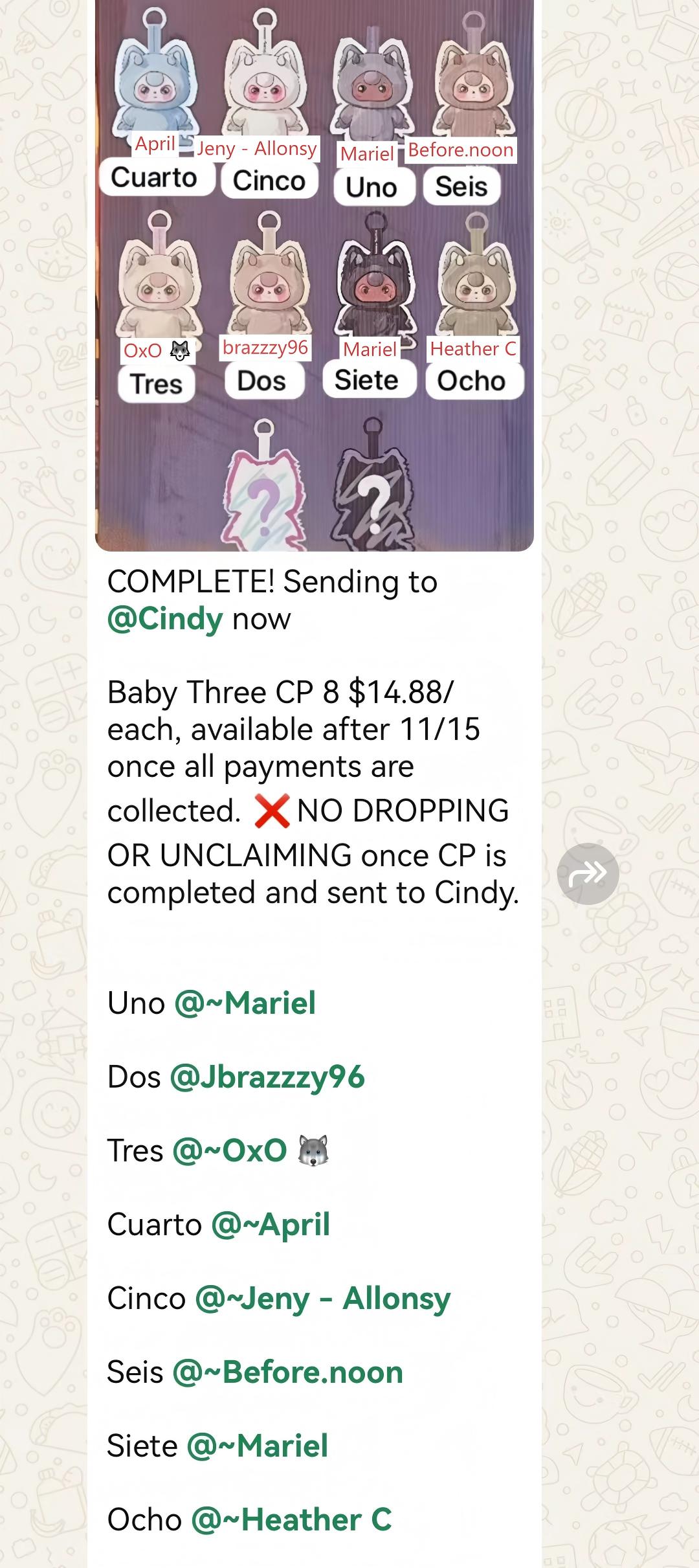 CP 8  Baby Three 11.14