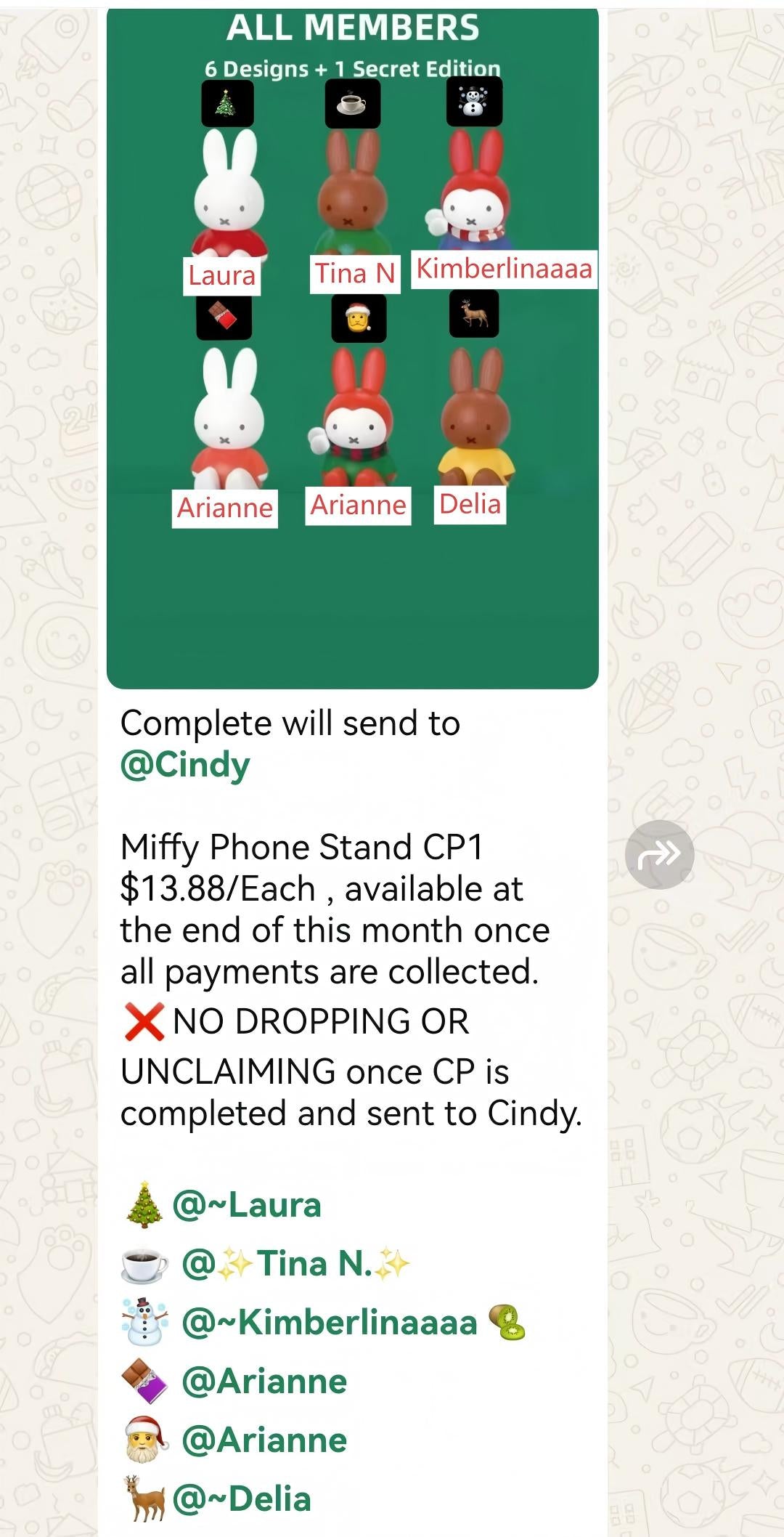 CP1 Miffy Phone Stand 11.16