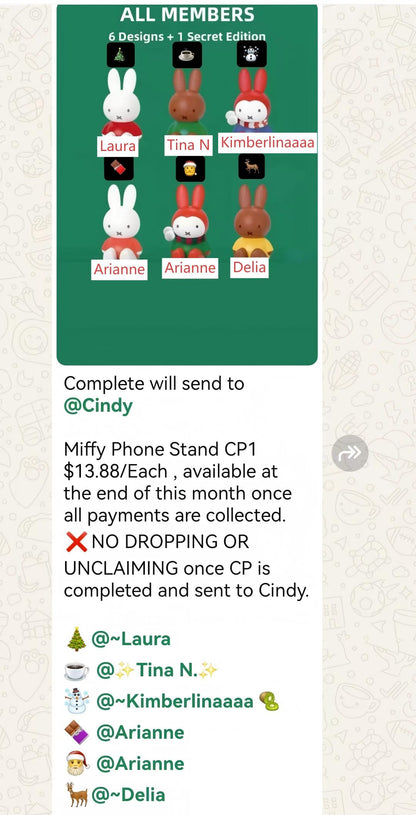 CP1 Miffy Phone Stand 11.16