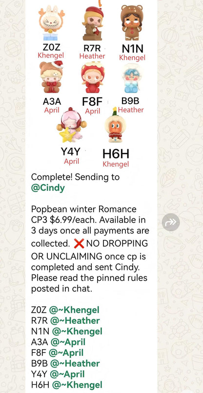 CP3 Popbean winter Romance 11.16