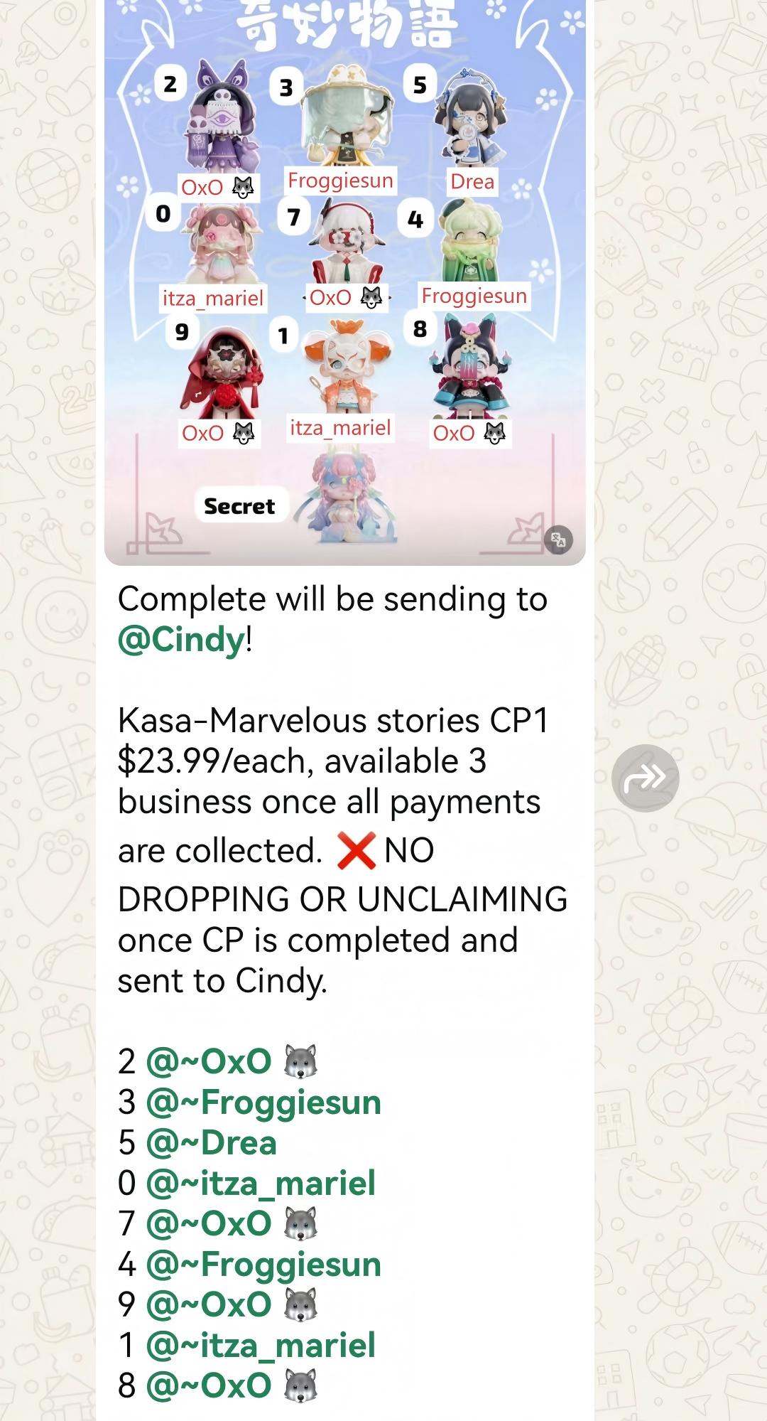 CP1 Kasa-Marvelous stories 11.17