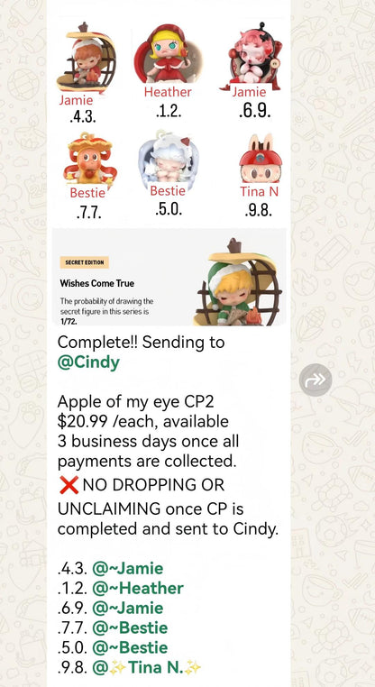 CP2 Apple of my eye 11.17