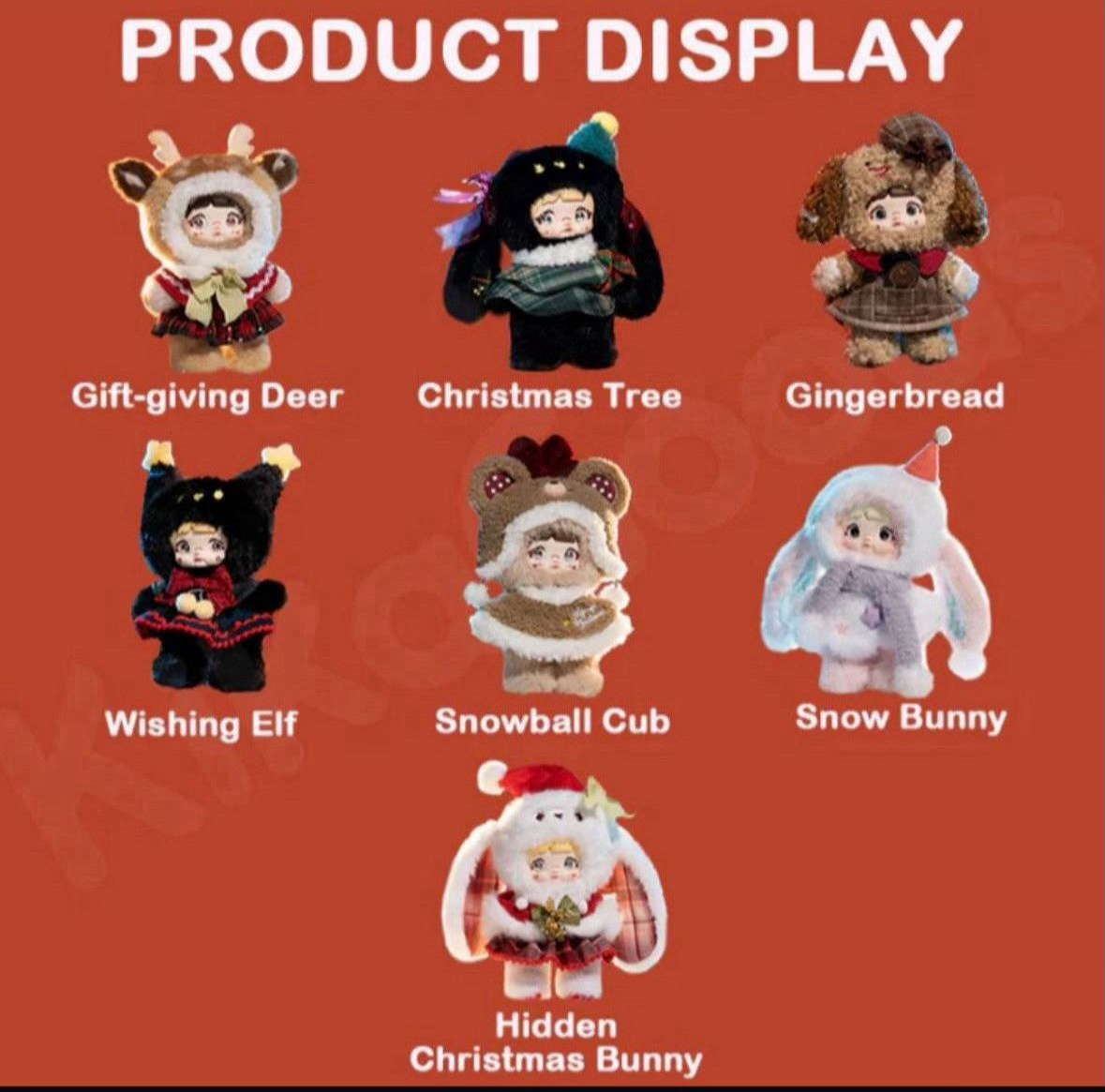 CP3 Nommi Magical Christmas Eve Series Plush 11.25