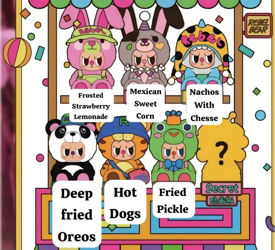 CP2 Rebel Bear Sweet Zoo 🐅 1206