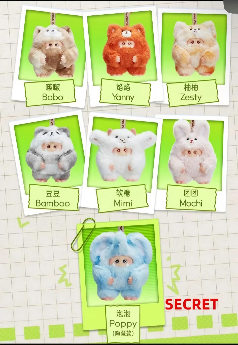 CP2 Giggle Monster Furry Forest 1122