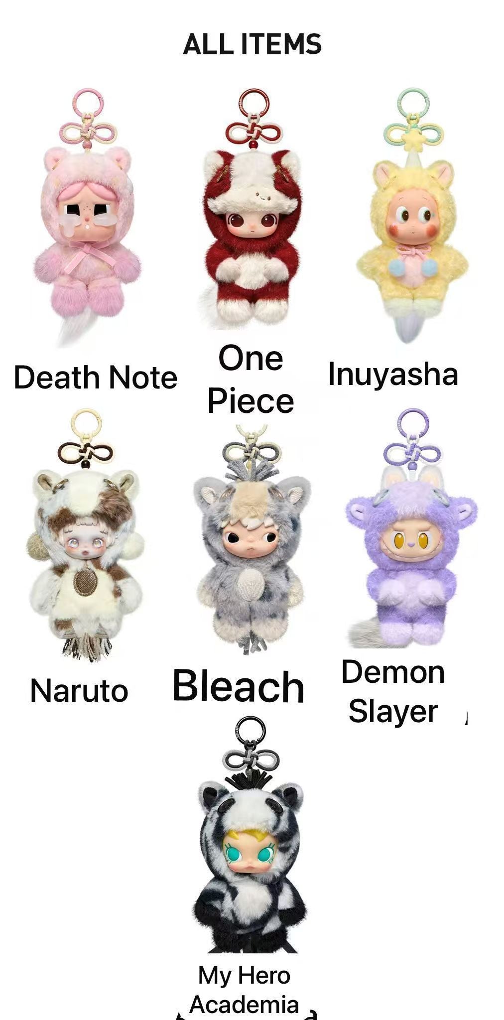 CP 4 PM The Year of the Horse Plush Pendant 0103