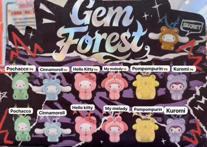 CP1 Gem forest keychain 0112