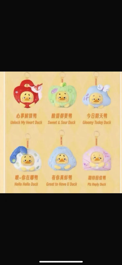 CP1 Upset Duck little secret Duck earphone bag 0126
