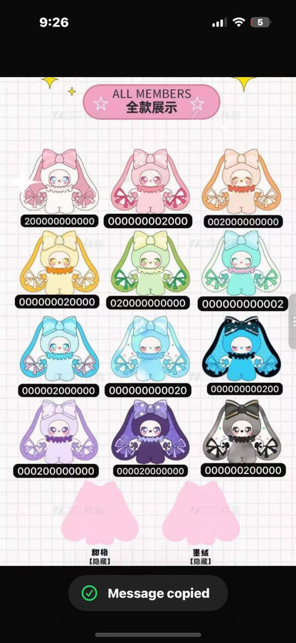 CP4 Lillia Rainbow Candy Bunny 0131