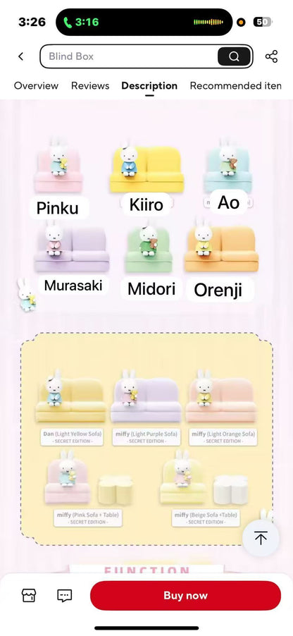 CP2 Miffy Sofa Phone Stand 0209
