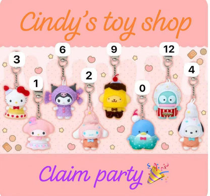 CP3 Sanrio Character Keychain Sweets 0216