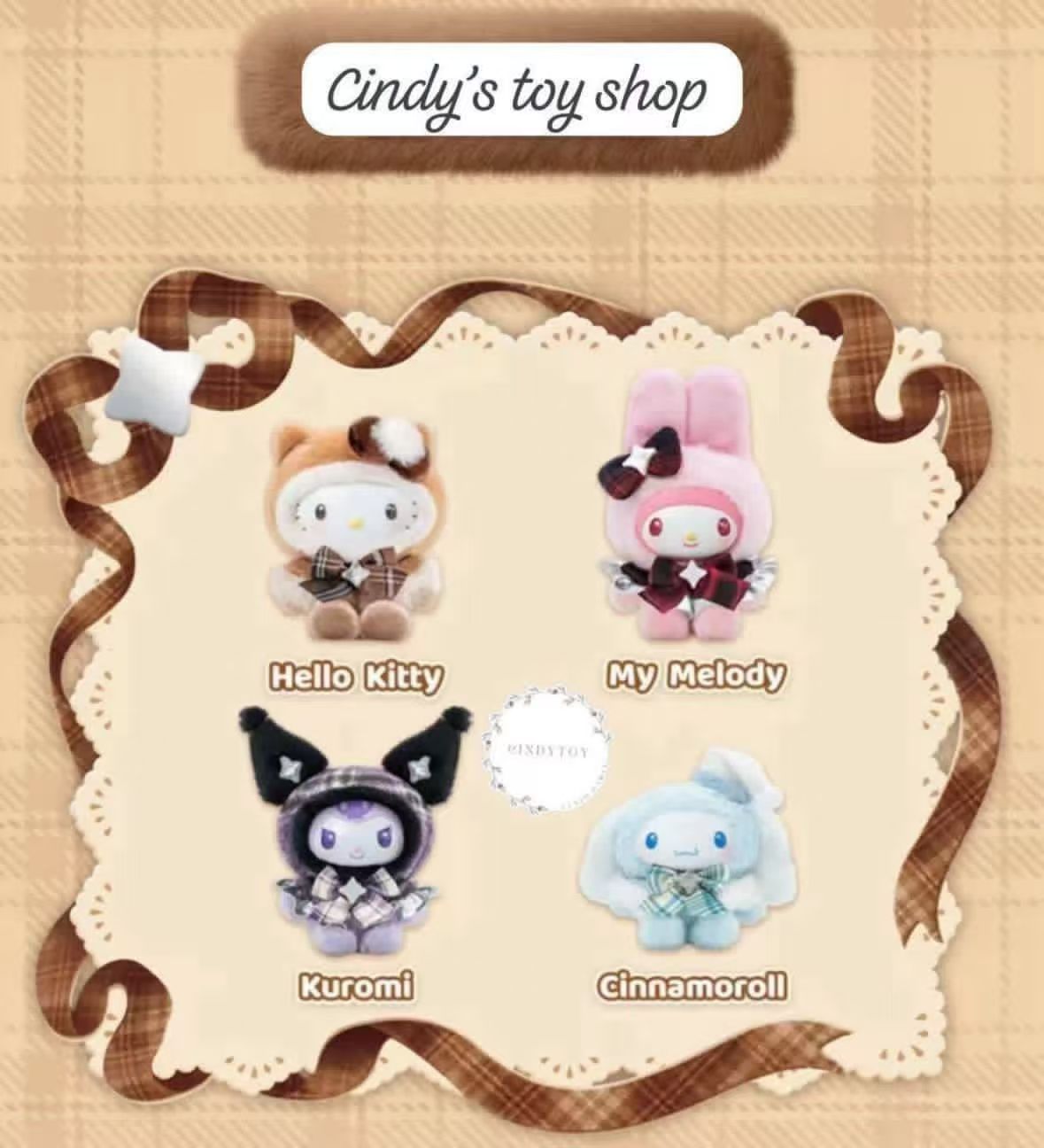 CP1 Sanrio fuzzy tone 0304