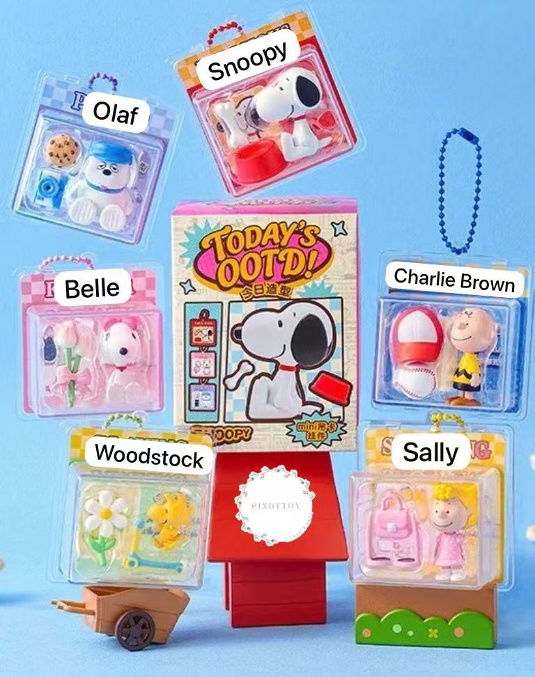 Cp 2 Snoopy PINK ME Series Mini Hanging Card 0308
