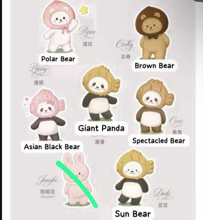 CP3 PanPan Planet Bear Stand by Me 0330