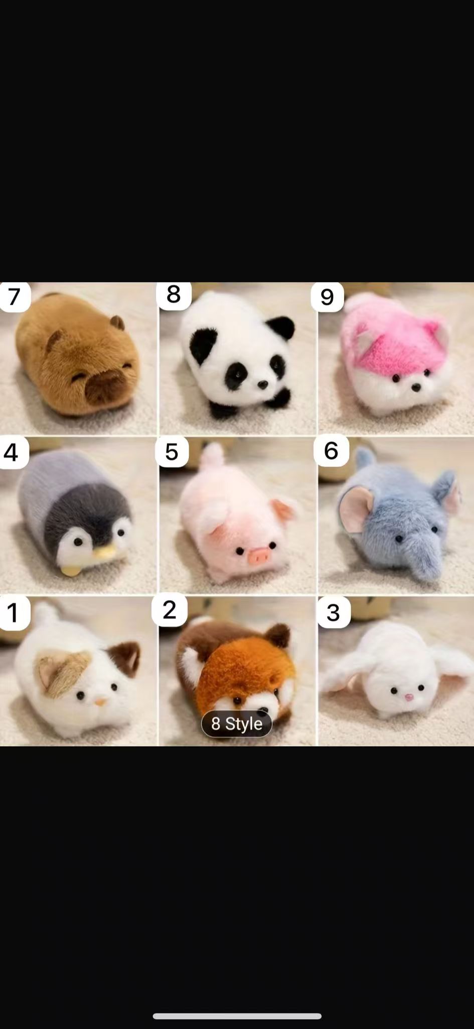 CP2 Cute run run animal plush 0403