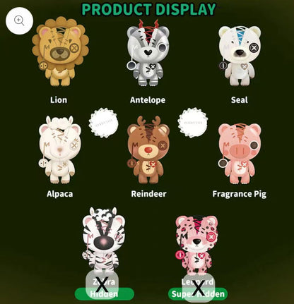 CP1 Raggedy teddy animal 0425
