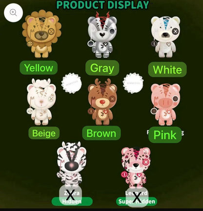 CP2 Raggedy teddy animal 0426