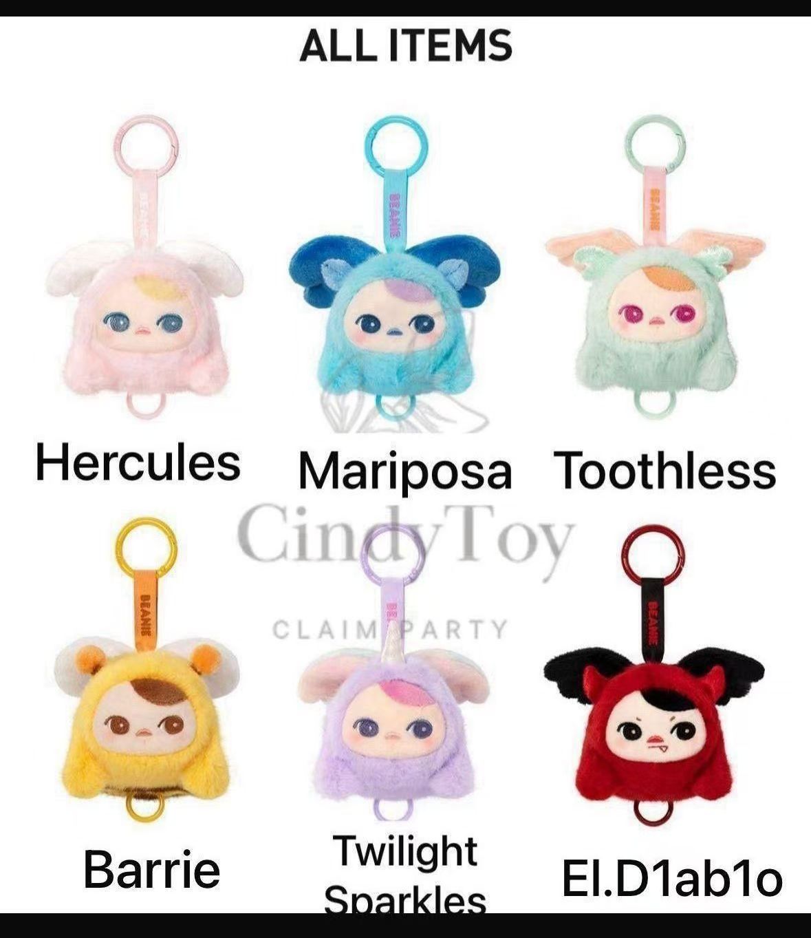 CP8 Pucky Beanie Flying Babies 0428