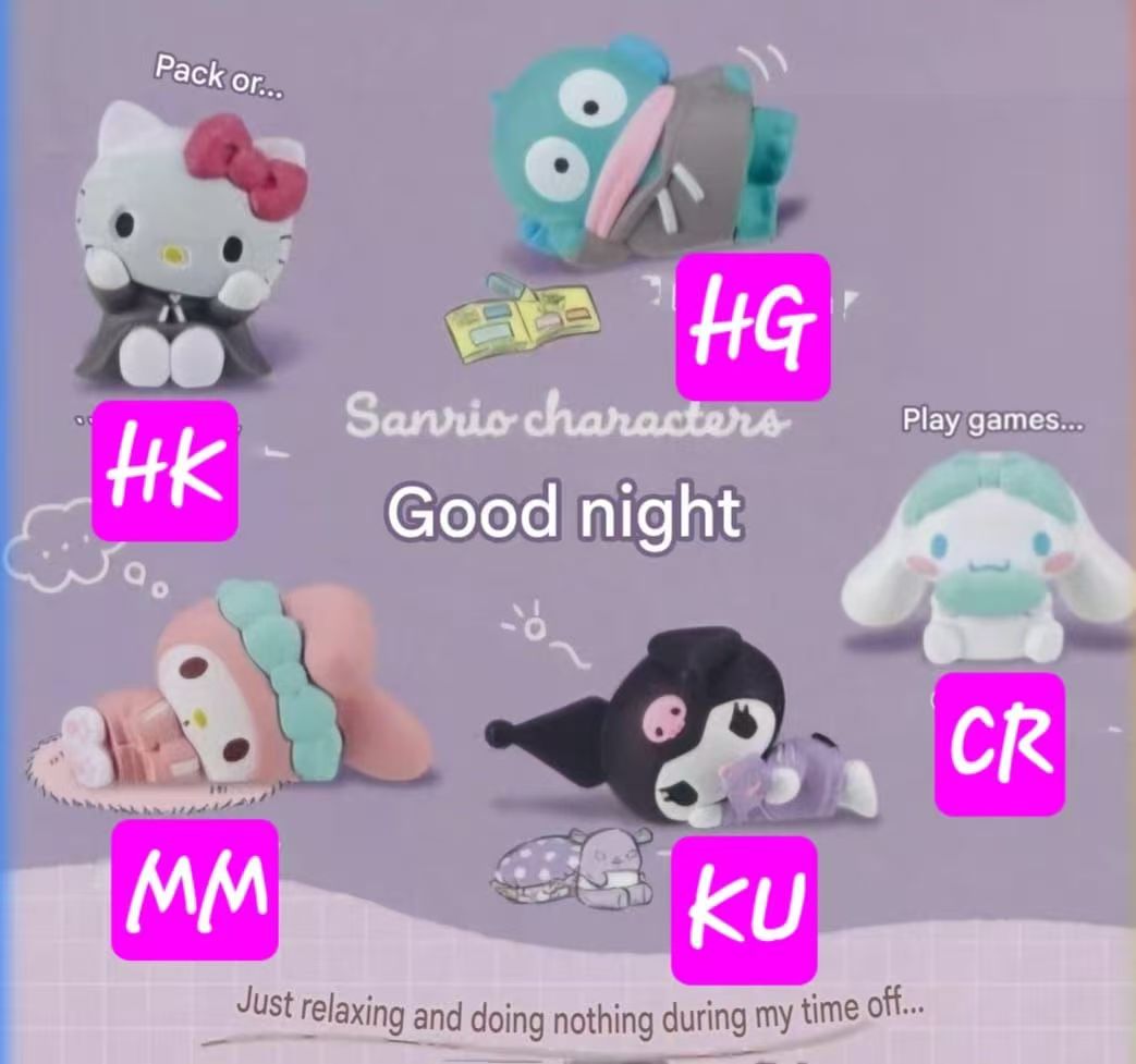 CP1 Sanrio good night 0617