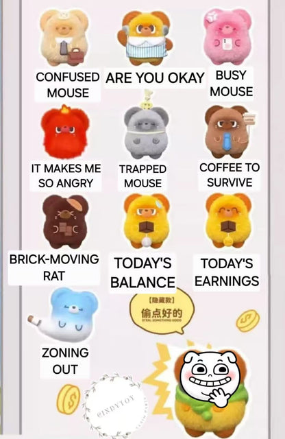 CP 2 Chichi mouse magnet 0627