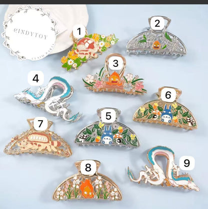 CP 2   Miyazaki Hayao hair clip 0706