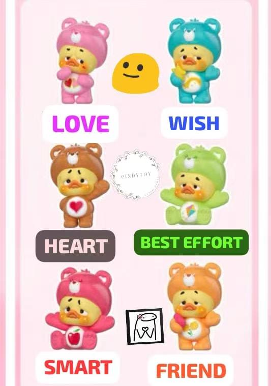 CP3 Upset duck secret wish duck 0811