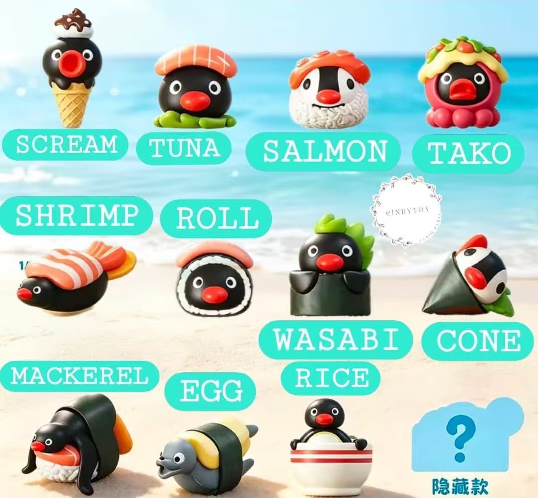 CP1 Pingu sushi shop bean 0815