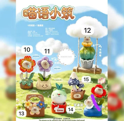 Cp 2 Potted Cats 0901