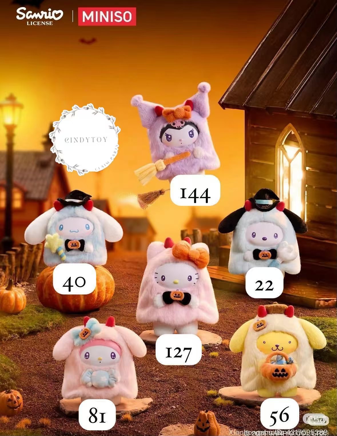 CP 3 Sanrio Chatacters Halloween 0910