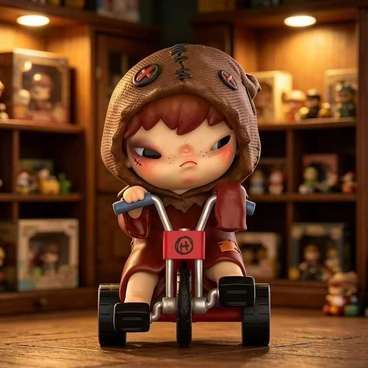 Hirono 1:1 copy Halloween tricycle hanging card 1:1 copy