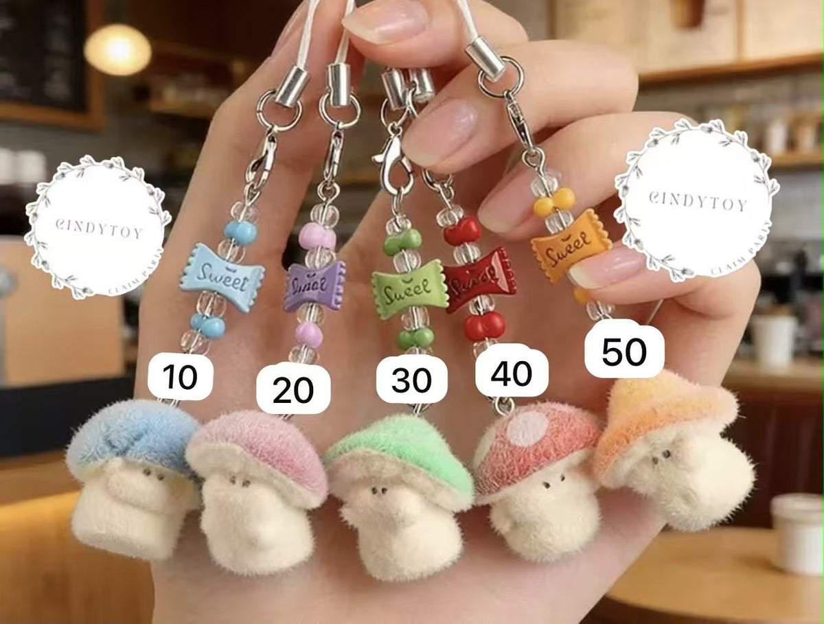 CP5 Mushroom Keychain 1015