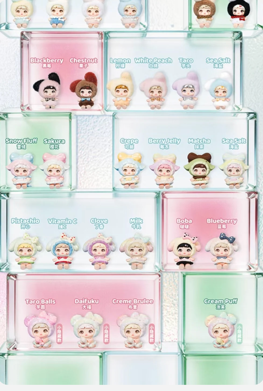 Nommi Gummy Plan Minibean Series toy blind box