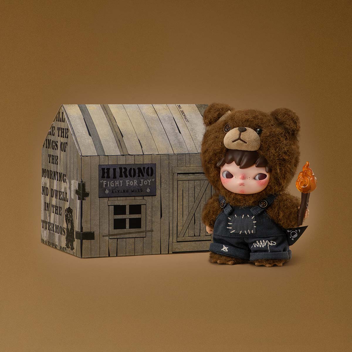 Hirono Living Wild-Fight for Joy Plush Doll-preorder