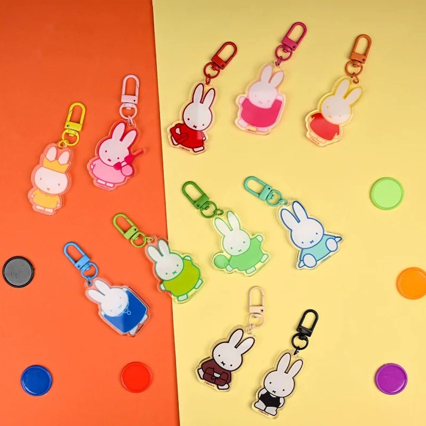 MIFFY Mini Plush Acrylic Pendant Series Blind Bag