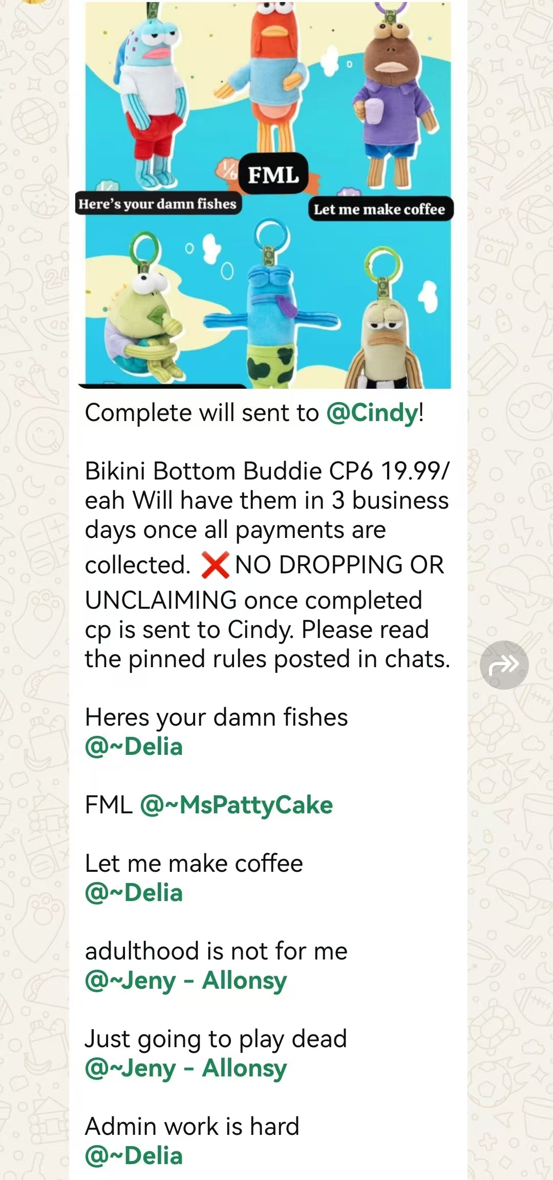 CP6 Bikini Bottom Buddie 1027