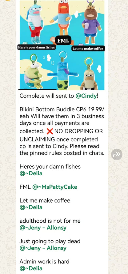 CP6 Bikini Bottom Buddie 1027