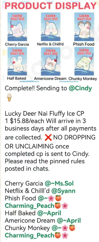 CP 1 Lucky Deer Nai Fluffy Ice 10.14