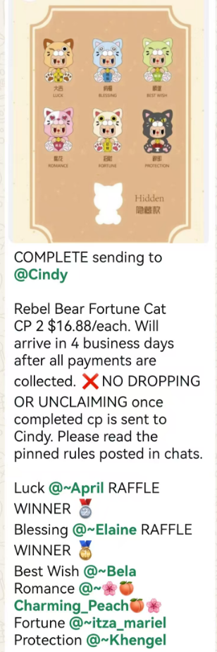 CP 2 Rebel Bear Fortune Cat 10.20